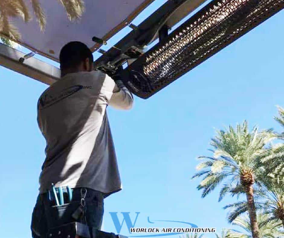 patio heater repair and installation in Arizona